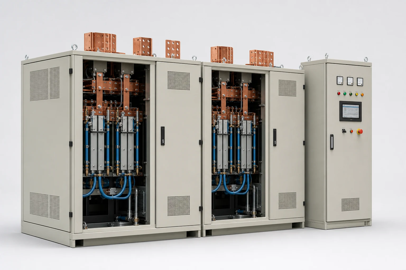 Thyristor electrolysis rectifier system